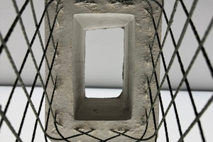  Fig. 1: Thanks to the efficient use of materials, the component weighs only approx. 2 kg  