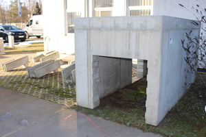  One of several flagship products at Köhler is this concrete hood shaft for Telekom 