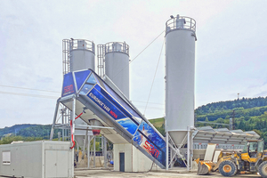  The Euromix 1600 Nova has been in operation at the Predmier site of Slovakian concrete supplier Dosa Beton since April 2025 