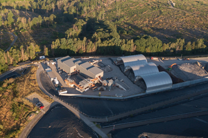  Plant for processing grate ash at the Leppe waste disposal center in Lindlar 