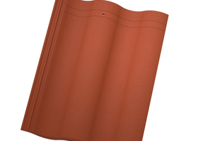  The concrete roof tile models Unicon, Icon, Falcon, and Oricon (from left to right) are produced there, among others. 