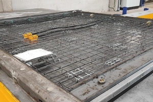  MCT Precast Rebar Setup on Casting Table 