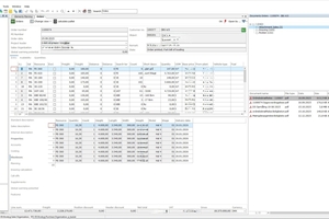  Fig. 6: Quick order creation in Erpbos and clear overview  