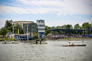  Beton ist mehr als ein Baustoff – bei der 20. Betonkanu-Regatta wurde er zum Rennboot 