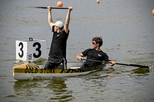  Beim sportlichen Wettkampf der Herren hatte das Team der Cracow University of Technology die Nase vorn 