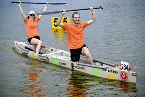  Im Mixed-Wettbewerb holte sich das Team der Universität Twente seine zweite Goldmedaille 