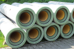  Ecoresist reinforced concrete pipes guarantee dimensional stability, corrosion and shear load resistance, thereby ensuring operational reliability for a period that is often longer than that of conventional reinforced concrete pipes 