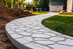  Example of decorative concrete 