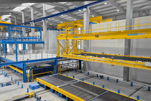  Fig. 5: The automatic turning device is used in the production of double walls  