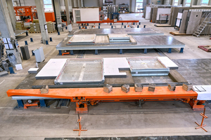  Fig. 3: For the prefabricated walls, Windowment modules, EPS insulation, and the specified connection details were prepared at the factory 