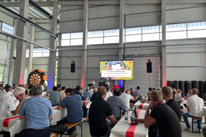  Guests and project participants at the official opening of the expanded production facility in Nisterau on June 24, 2026 