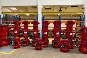  Completed mold shells from MSM Formenbau for concrete pipe and short pipe production 