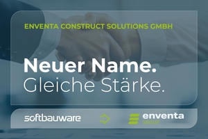  Softbauware GmbH is becoming Enventa Construct Solutions GmbH – here is the news section on the website 