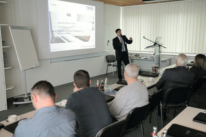 Managing Director Norbert Foppe welcomed the numerous participants from several countries to the Rekers Symposium 2014 in Spelle 