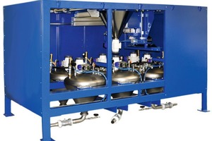  The Com 70-6 granule metering system was also presented at Bauma 