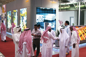  SaudiBuild 2014, die 26. Internationale Messe für Bautechnik und Baumaterialien, bietet Bauunternehmen und Bauherren die komplette Bandbreite des Bauwesens.www.saudibuild-expo.com 
