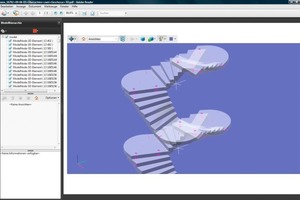  Fig. 4 3D objects can be turned or zoomed interactively so that precast components can be checked on any computer. 