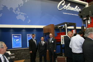  Beside the large number of exhibitors from Germany and Europe, there were also many exhibitors from overseas, like Columbia/USA 