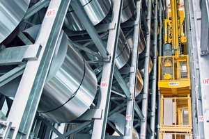  In Tianjin, China, the company is currently erecting three fully automated high-bay warehouses for a combined storage capacity of 100,000 t of aluminum coil product  