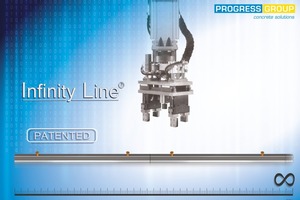  Infinity Line – ­Gridless and gapless shuttering without polystyrene supplements 