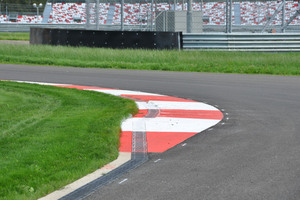  The covers are bolted down eight times per meter along the race track to protect them against the enormous suction forces generated by the racing cars  