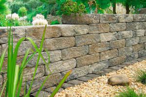   The rubble stone product line is available in eight different colors 