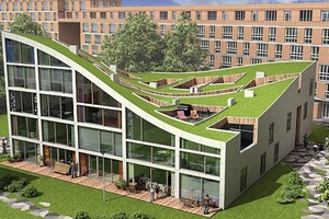  Fig. 6 Analysis of a CAD model of a residential building in  Het Funen in Amsterdam (NLArchitects) – the project has been  realized last year using cast in site concrete. 