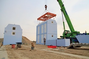  Endmontage auf der Baustelle  