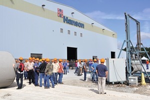  Factory visits to two pipe manufacturing plants in close proximity were organized for over 200 participants immediately before the Precast Show in Orlando, Florida 