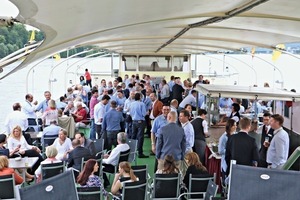  The day was successfully concluded with a boat trip on the river Rhine 