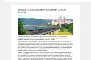  The new website on the topic of sustainability  