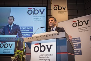  Michael Pauser, Geschäftsführer der Österreichischen Bautechnik, freute sich über das große Interesse der Fachleute am Baukongress 