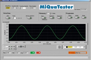  Fig. 9 MiQuaTester user interface. 