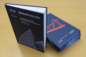  Der BetonKalender 2016 diente als Tagungsunterlage 