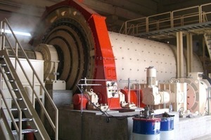  Fig. 7 Wet ball mill for grinding sand (Cemtec). 