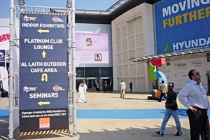  Die größte Baumesse des Mittleren Ostens findet in diesem Jahr vom 17. bis 20. November im World Trade Center Dubai statt 