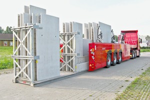  The cargo can be unloaded quickly, safely, and at any time of the day or night without taking up much space – and can be unloaded in exactly in ­accordance with the erection sequence 