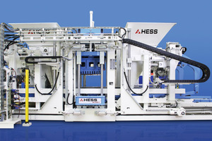  The concrete block machine RH 2000-3 by Hess 