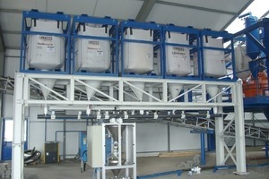  The granule metering system was integrated in the existing control system of Best AG plant
 