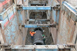  Using UHPC reinforced concrete pipes was worthwhile from a time perspective too, because the installation of these customized pipes did notrequire a concrete coating  