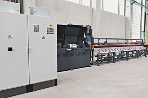  DRA wire straightening and cutting machine for straightening and cutting of reinforcement wire from the coil 