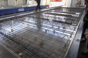  Reinforcement, concrete pouring and compaction using state-of-the-art equipment  