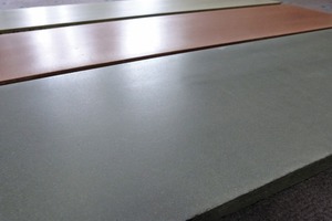  Oberflächenqualität filigraner, farbiger Platten aus UHPC 