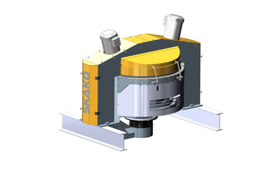  Außenansicht des Rotoconix-Mischers von Skako 