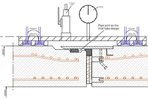  Schematic illustration of the sealing joint 