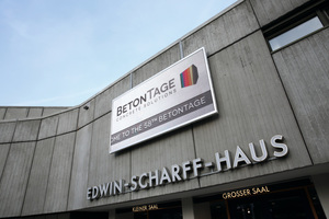  Ulmer BetontageFeb. 24-26/2015Neu-Ulm → Germany Next year will see the 59th edition of the BetonTage congress. From 24 to 26 February 2015, the Edwin-Scharff-Haus CongressCenter in Neu-Ulm will again be hosting the world of concrete 