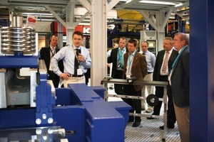  Fig. 3 Masa AG demonstrated its new vibration equipment as part of the guided tour.  