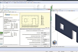  Sandwich wall design with Schöck calculation software in Strakon 