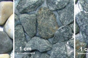  Fig. 1 Types of coarse aggregate used (selection).  