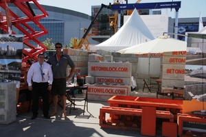  Betonblock at the outdoor exhibition area
 